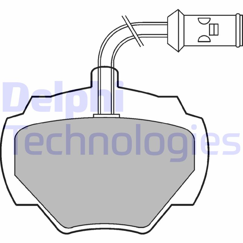 Remblokset Delphi Diesel LP475