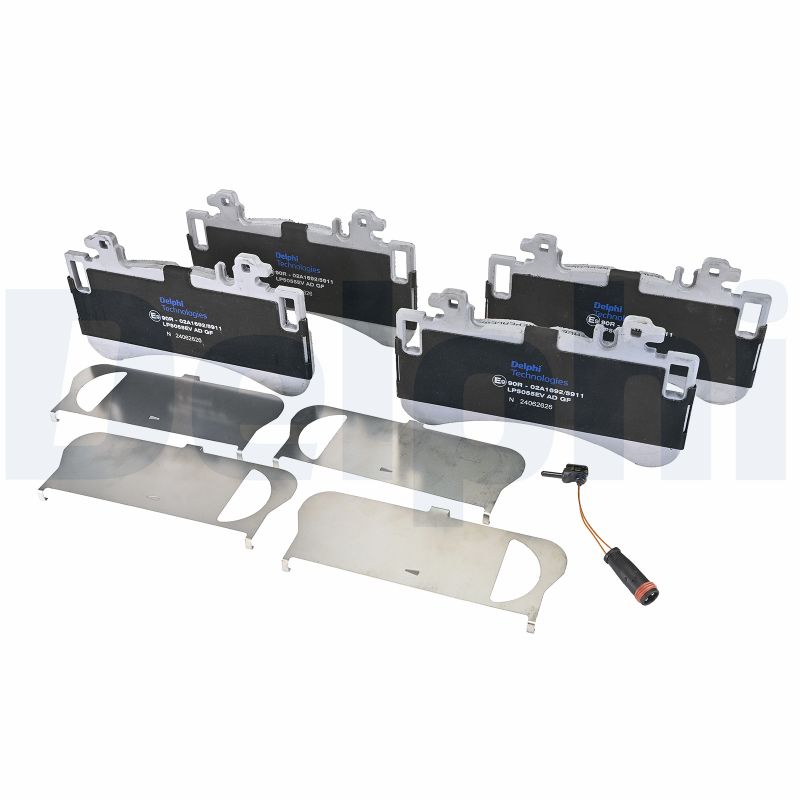 Delphi Diesel Remblokkenset, schijfrem LP5055EV