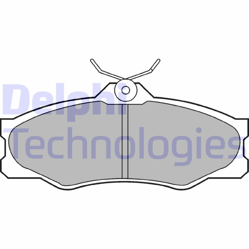 Remblokset Delphi Diesel LP548