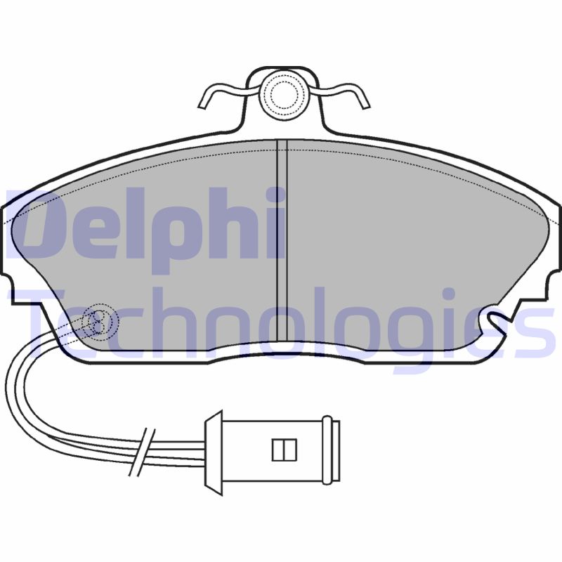 Delphi Diesel Remblokset LP559