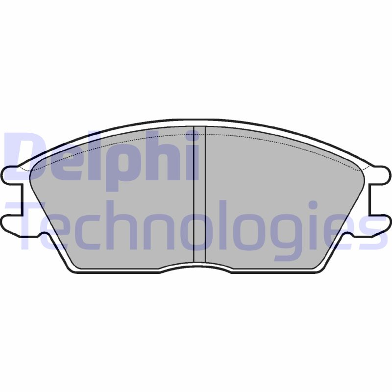 Remblokset Delphi Diesel LP593