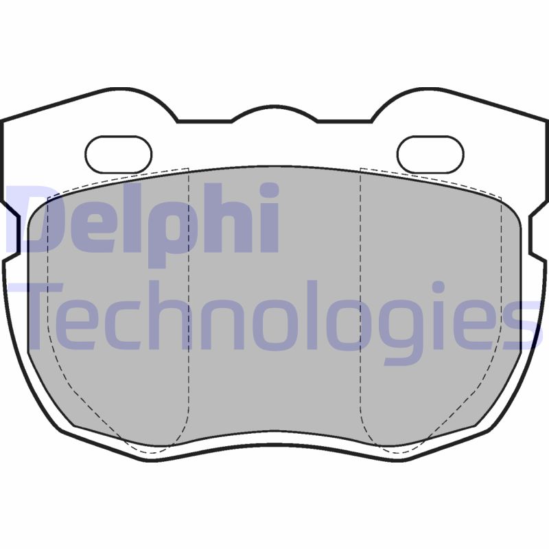 Remblokset Delphi Diesel LP599