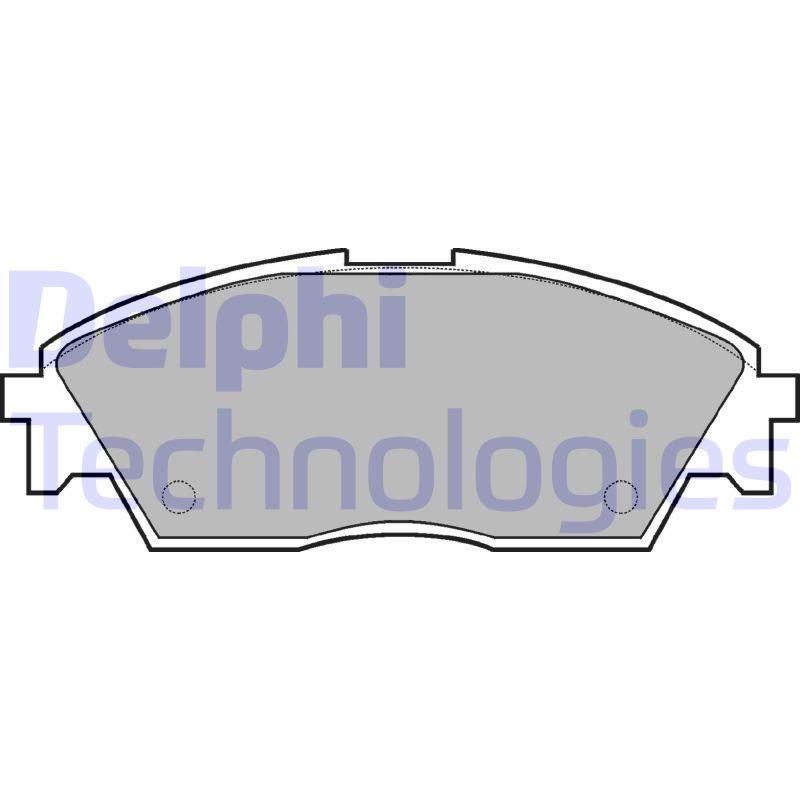 Remblokset Delphi Diesel LP605