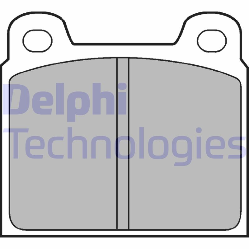 Remblokset Delphi Diesel LP61