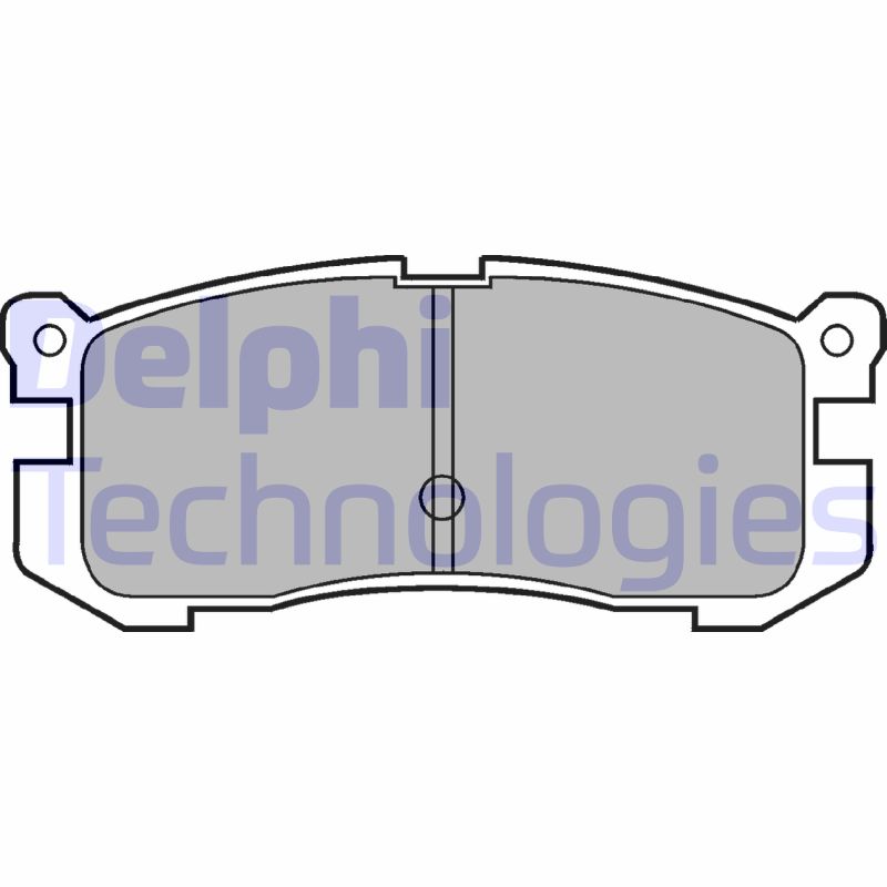 Remblokset Delphi Diesel LP624