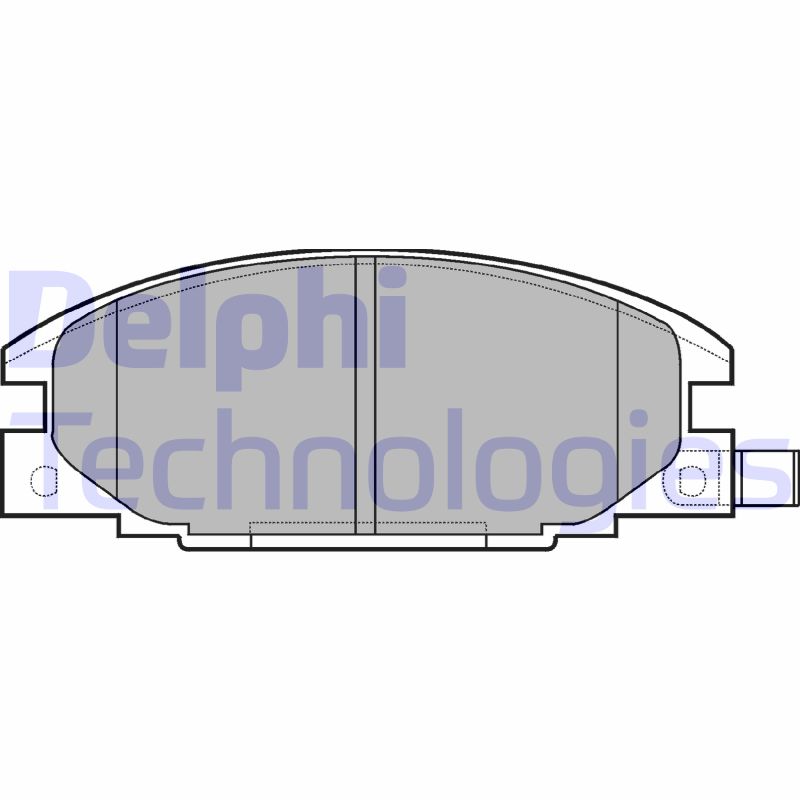 Remblokset Delphi Diesel LP629