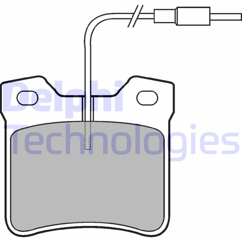 Remblokset Delphi Diesel LP667