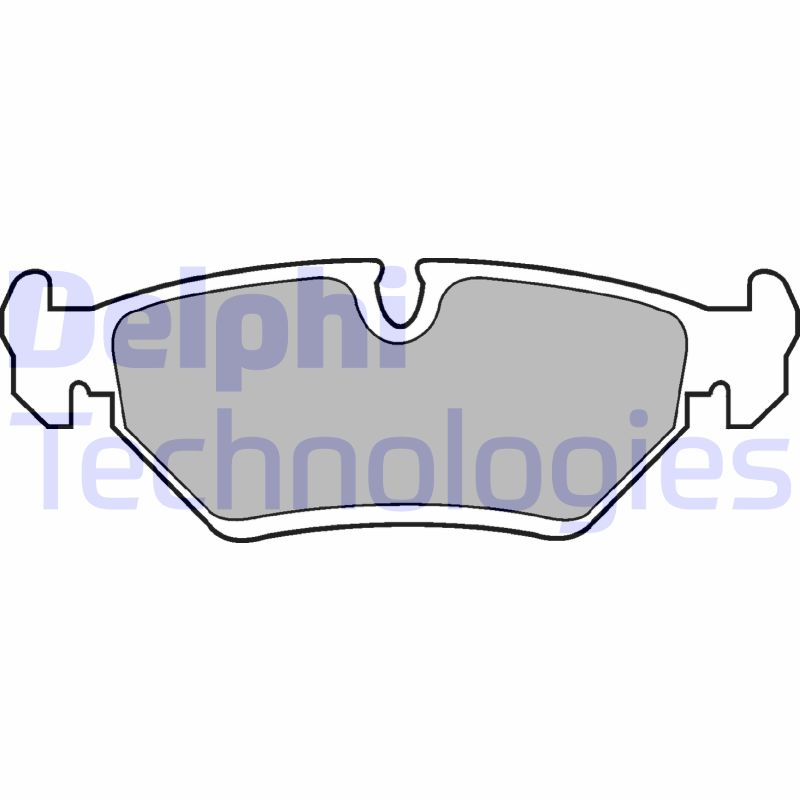 Remblokset Delphi Diesel LP669