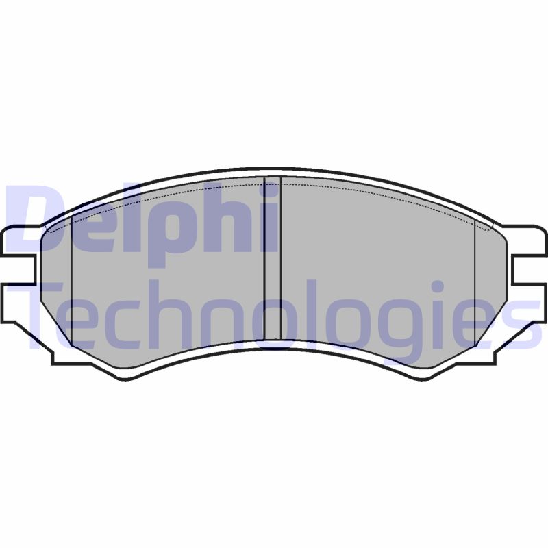 Remblokset Delphi Diesel LP670