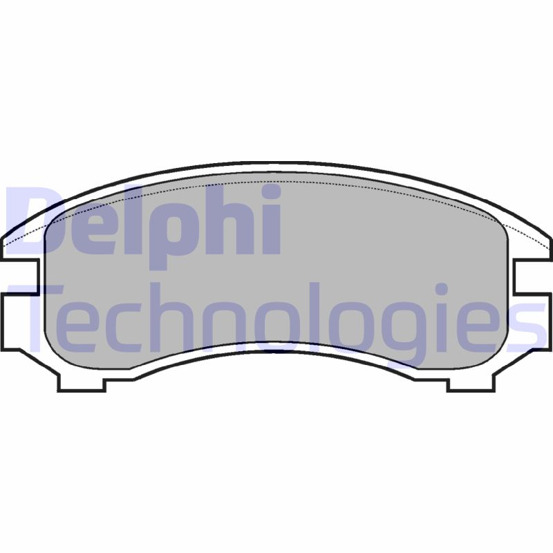 Remblokset Delphi Diesel LP671