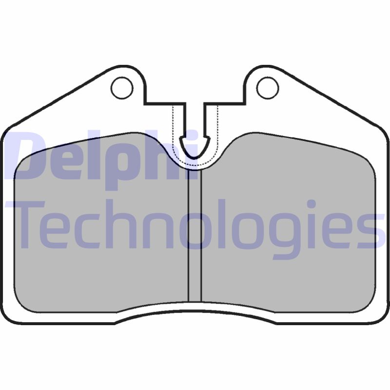 Remblokset Delphi Diesel LP672