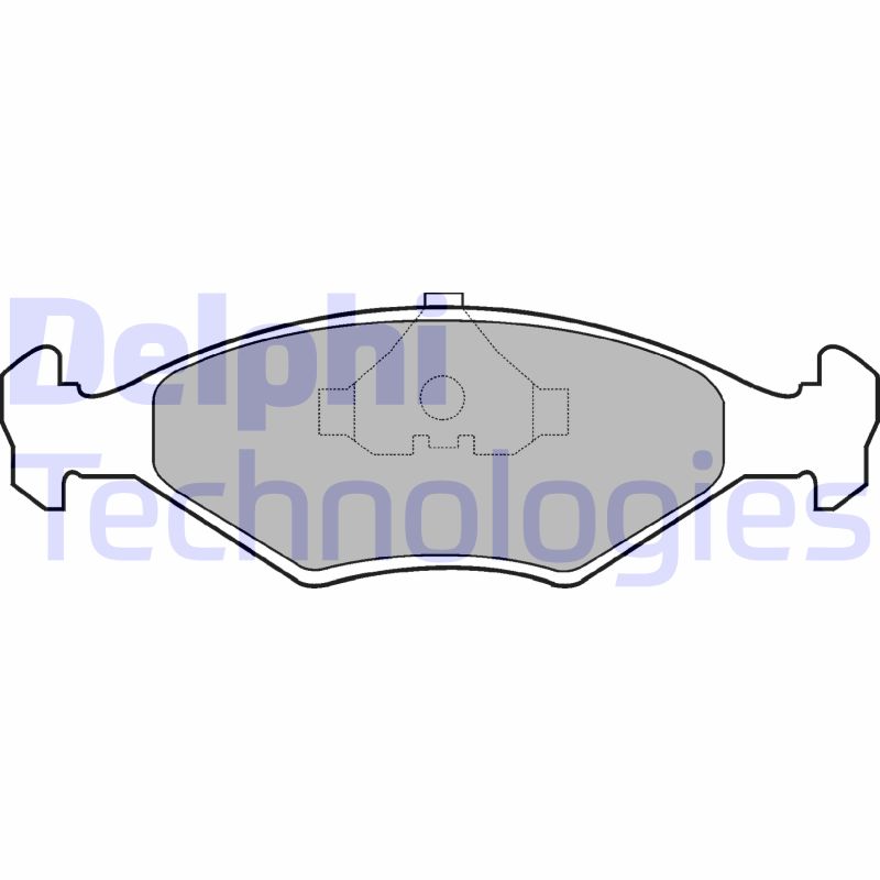 Remblokset Delphi Diesel LP677