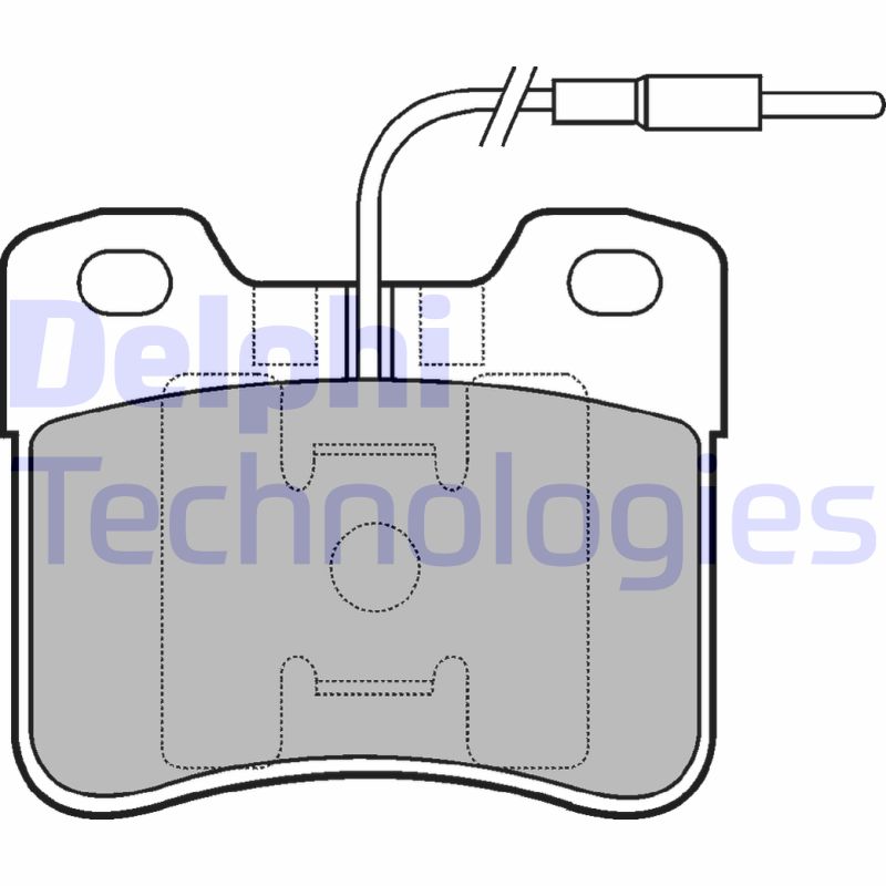 Remblokset Delphi Diesel LP703