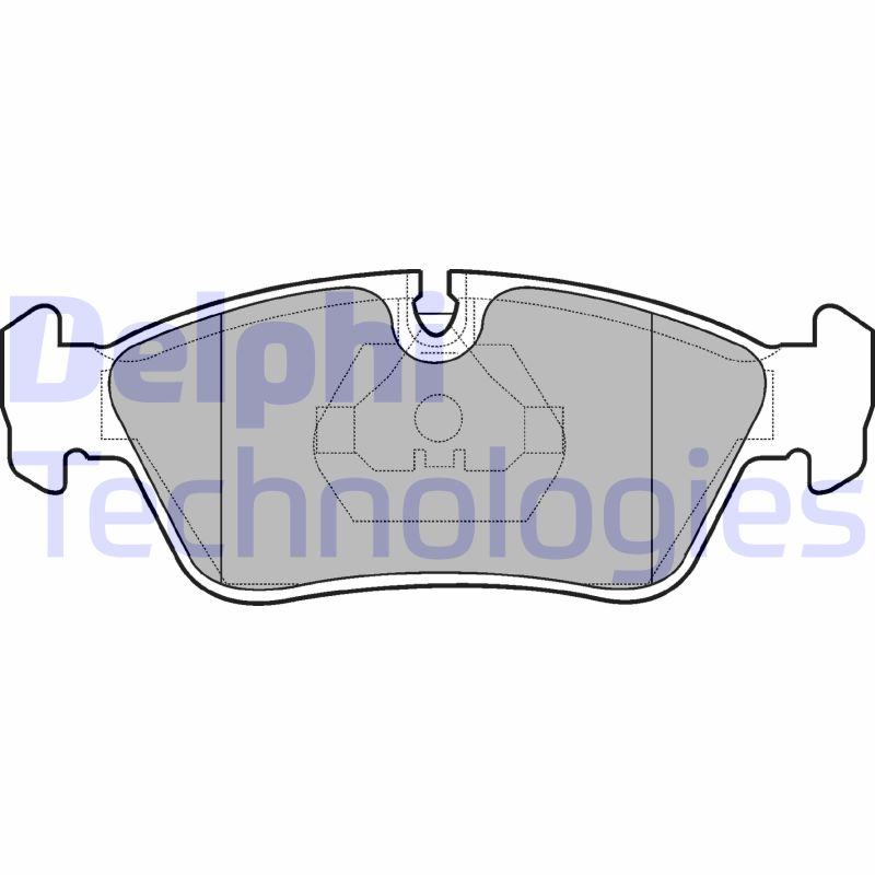 Remblokset Delphi Diesel LP710