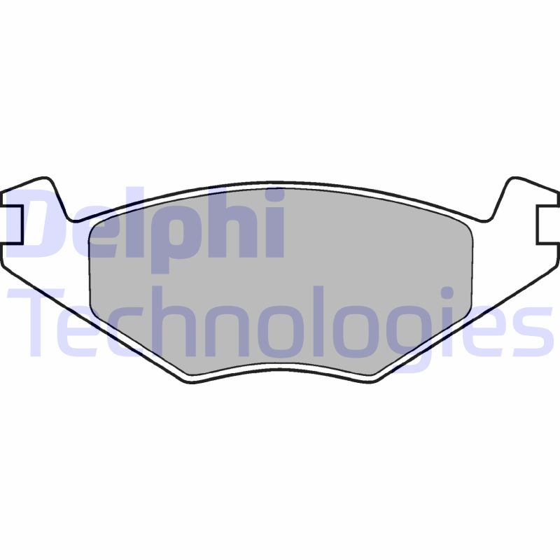 Remblokset Delphi Diesel LP760