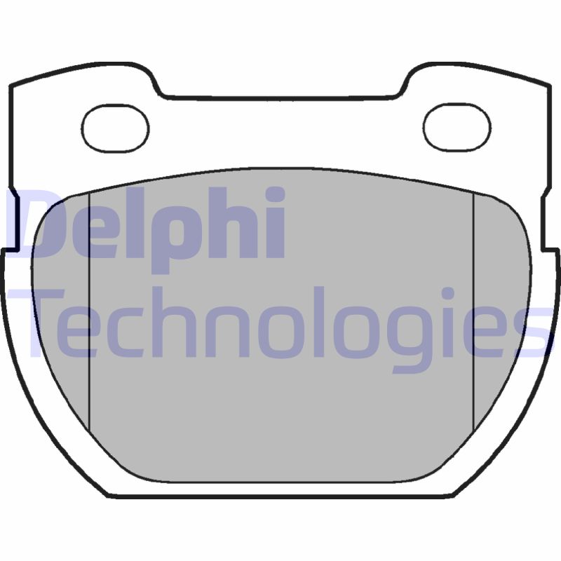 Remblokset Delphi Diesel LP777