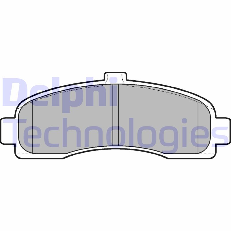 Remblokset Delphi Diesel LP779
