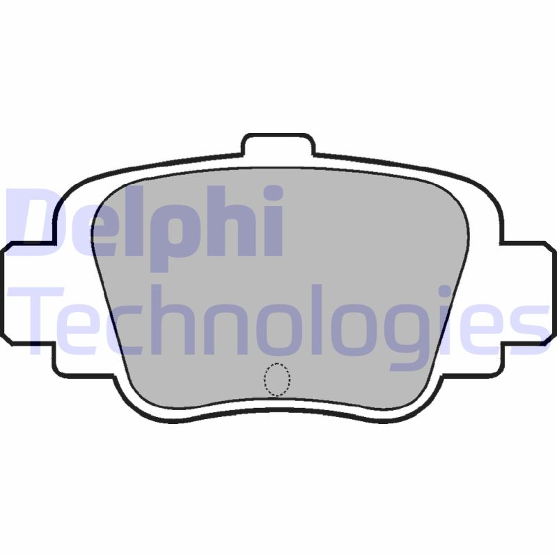 Remblokset Delphi Diesel LP780