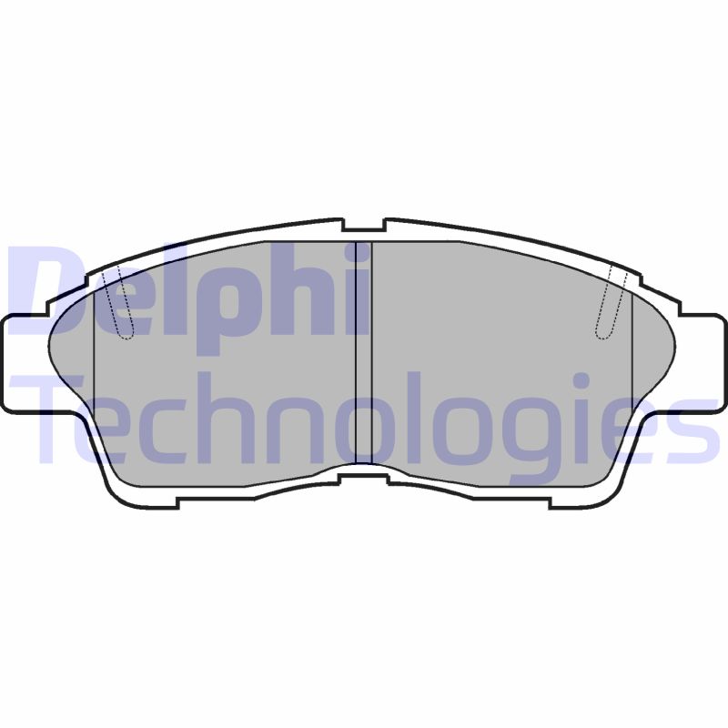 Remblokset Delphi Diesel LP789