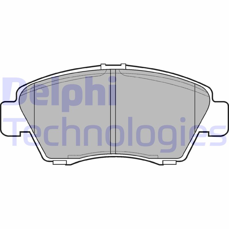 Remblokset Delphi Diesel LP809