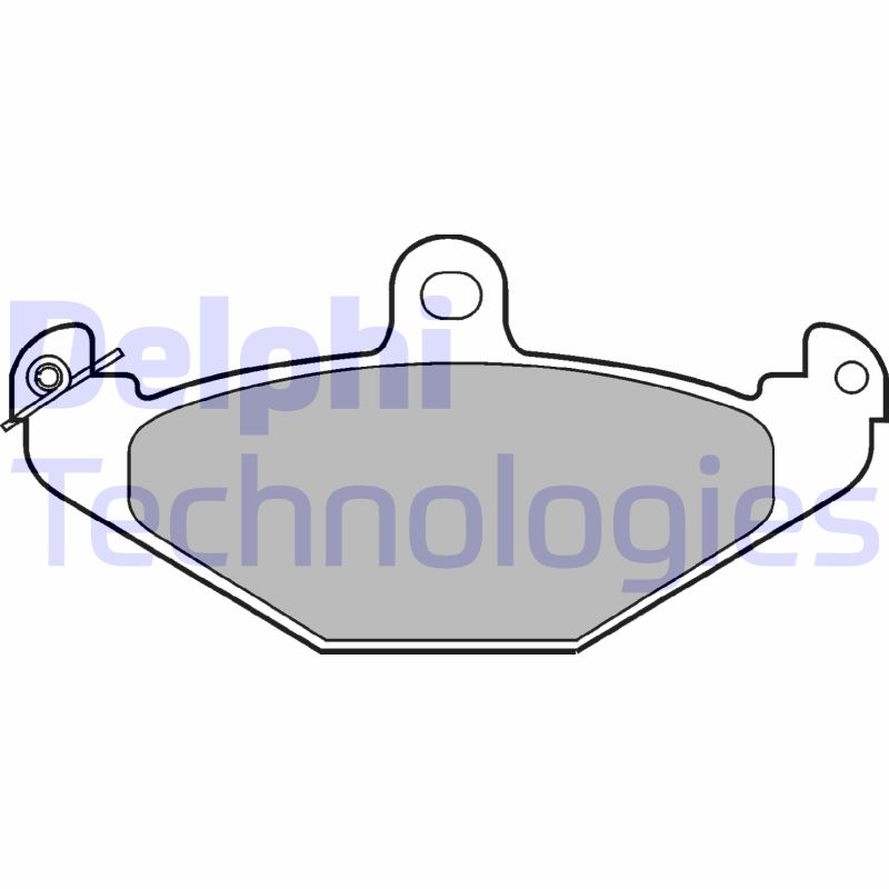 Remblokset Delphi Diesel LP821