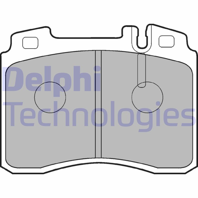 Remblokset Delphi Diesel LP844