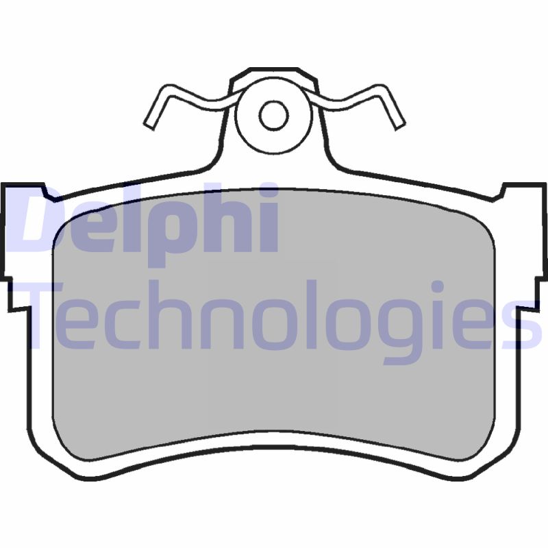 Remblokset Delphi Diesel LP880