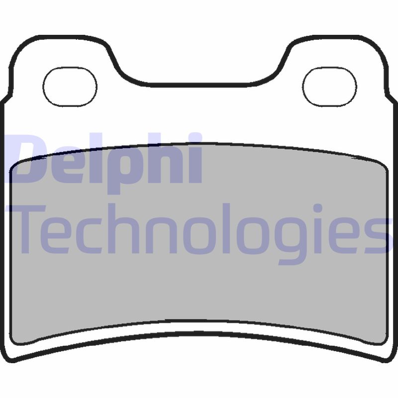 Remblokset Delphi Diesel LP904