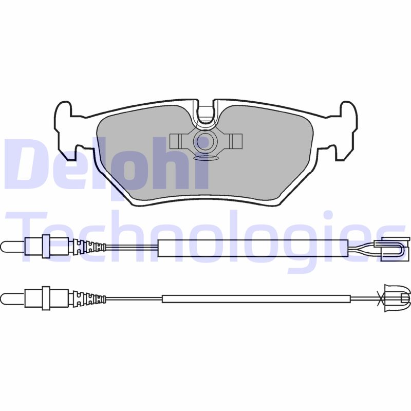 Remblokset Delphi Diesel LP910