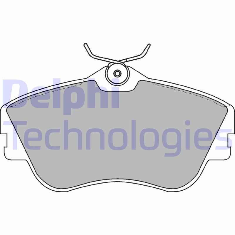 Remblokset Delphi Diesel LP918