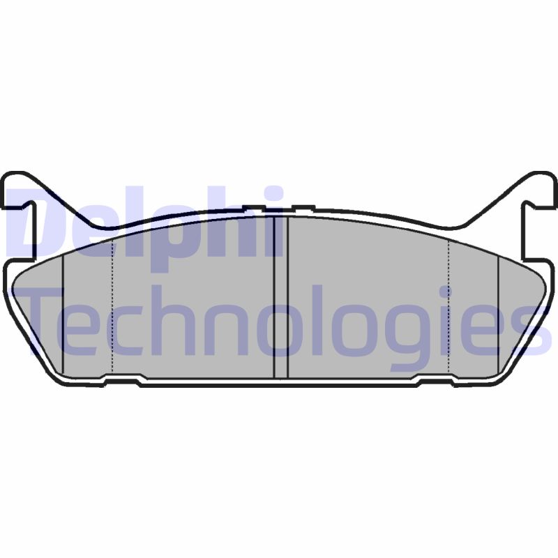 Remblokset Delphi Diesel LP931