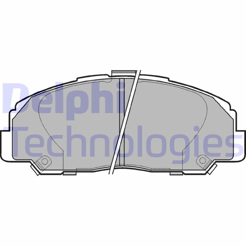 Remblokset Delphi Diesel LP944