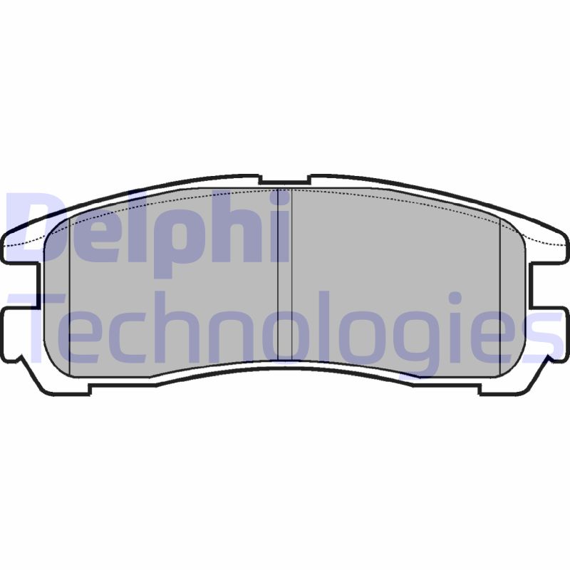 Remblokset Delphi Diesel LP955