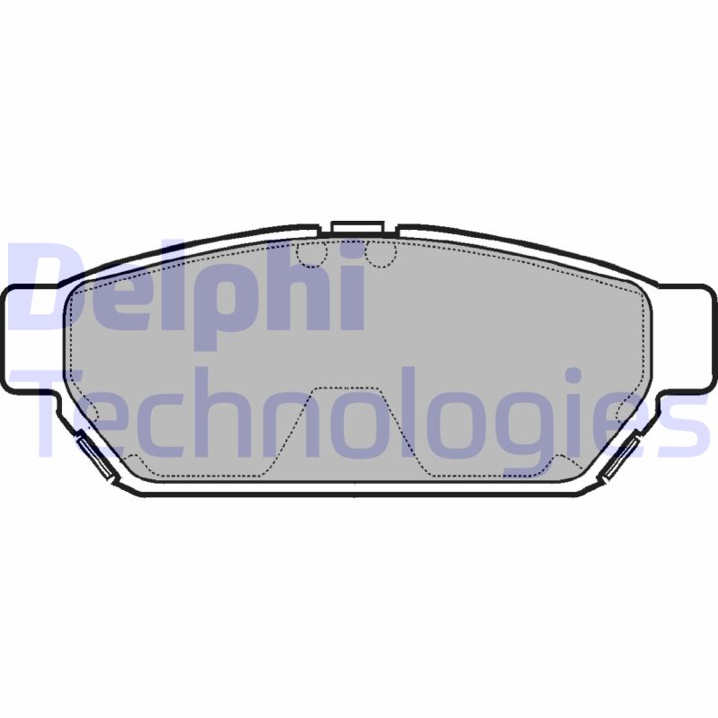 Remblokset Delphi Diesel LP968