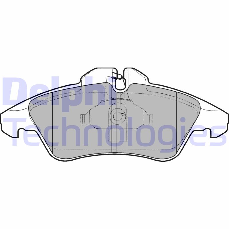 Remblokset Delphi Diesel LP980