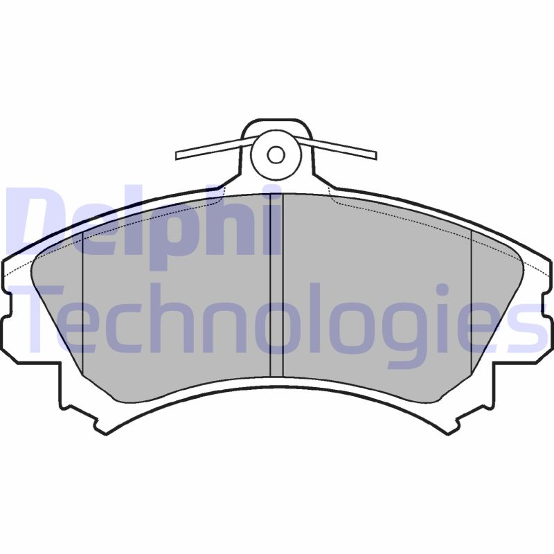 Remblokset Delphi Diesel LP993