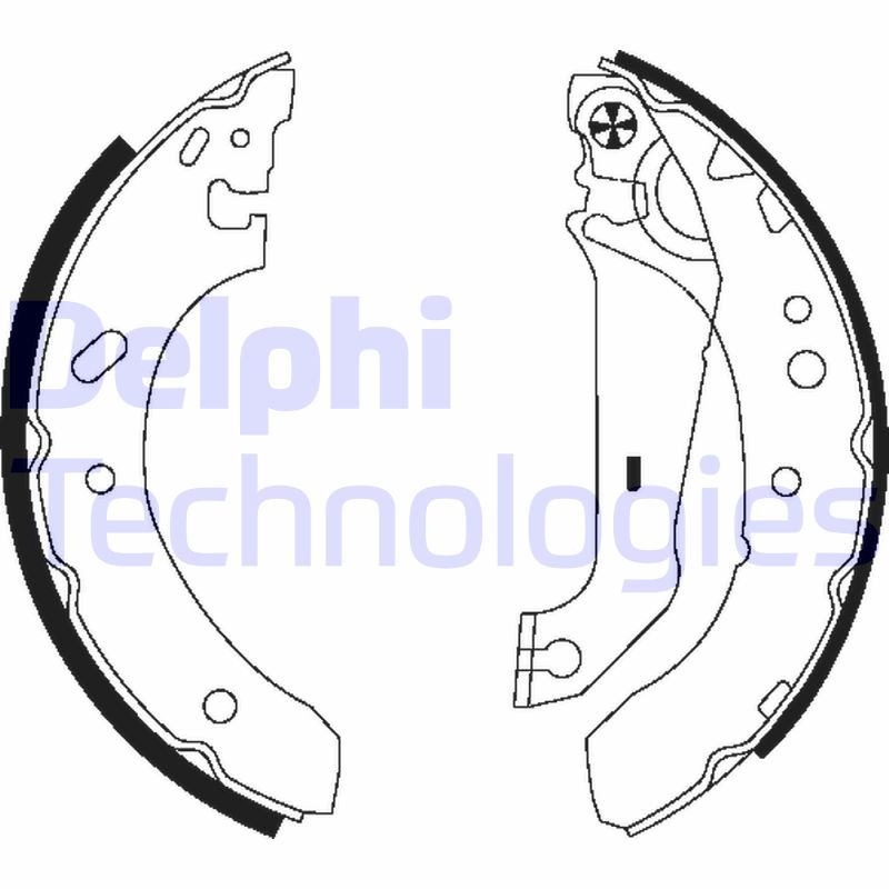 Remschoen set Delphi Diesel LS1783