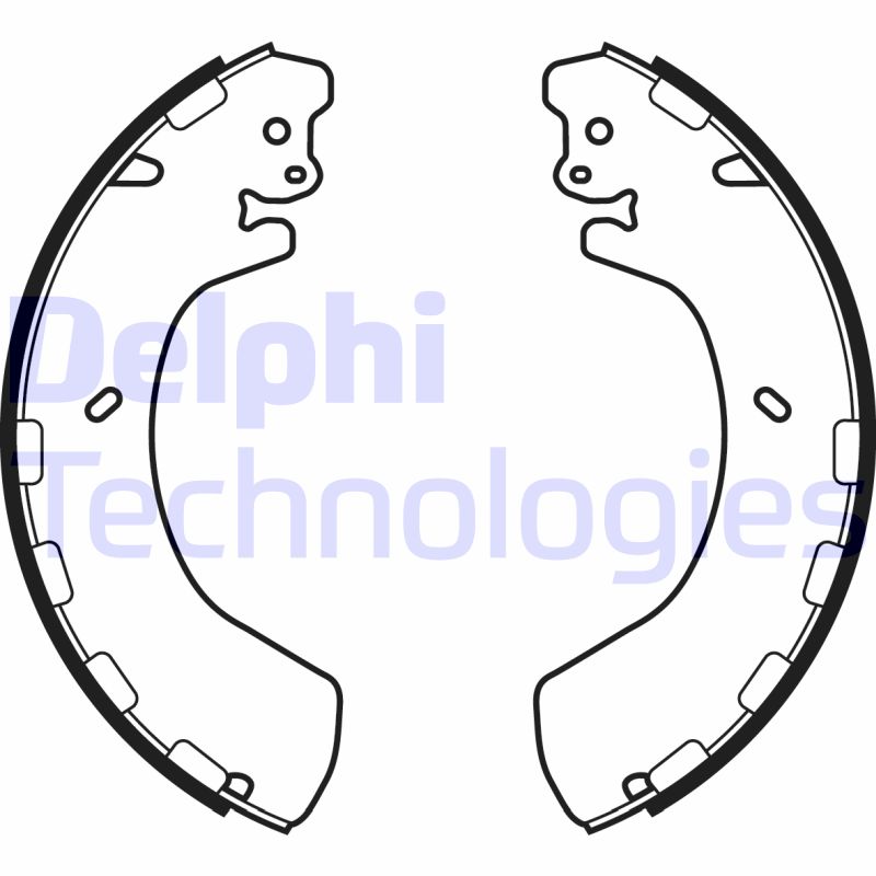 Remschoen set Delphi Diesel LS2057