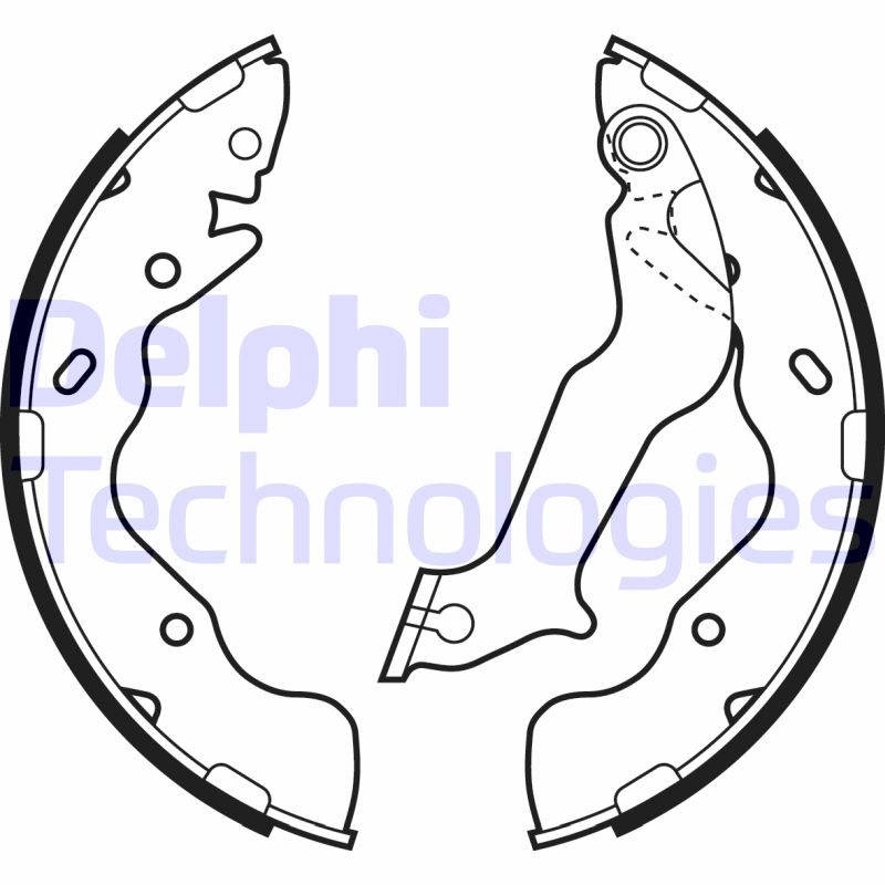 Remschoen set Delphi Diesel LS2059
