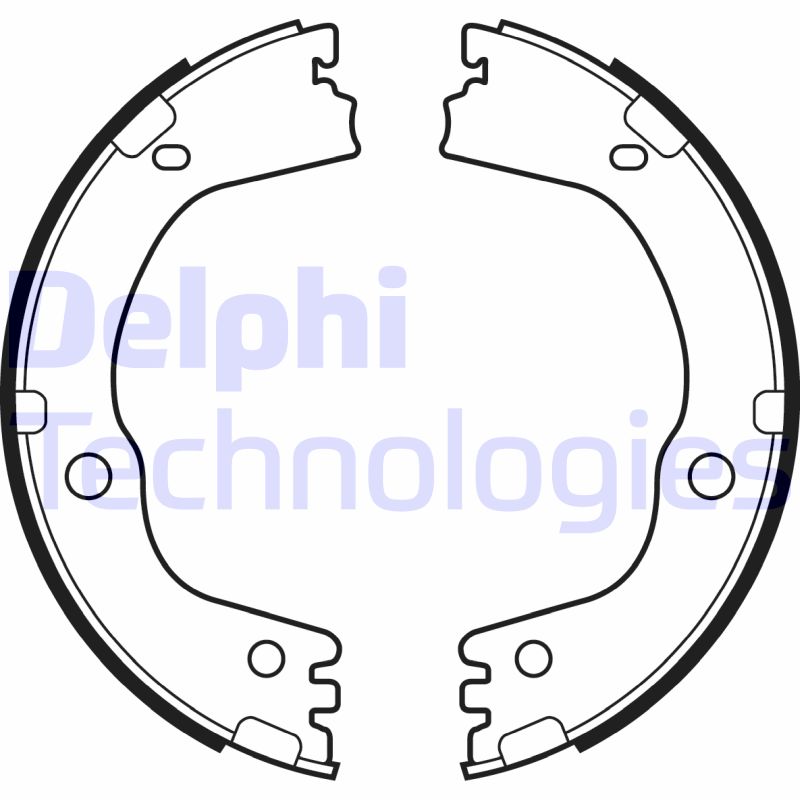 Remschoen set Delphi Diesel LS2081