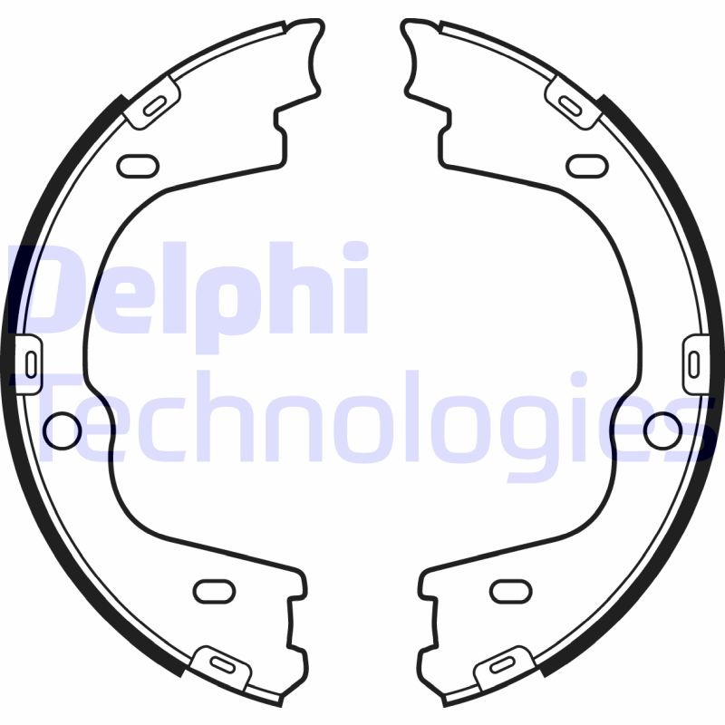 Remschoen set Delphi Diesel LS2086