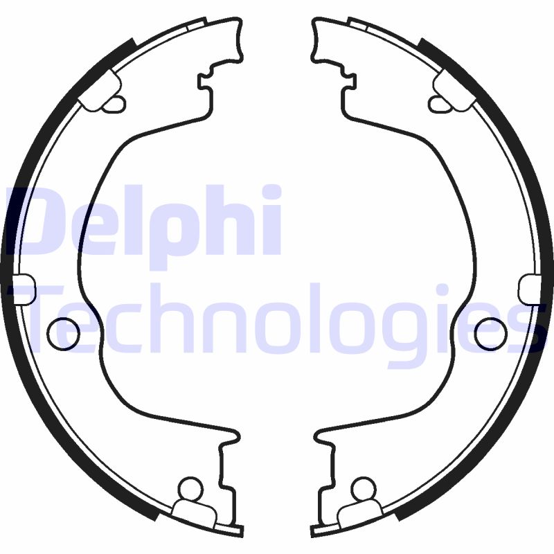 Remschoen set Delphi Diesel LS2106