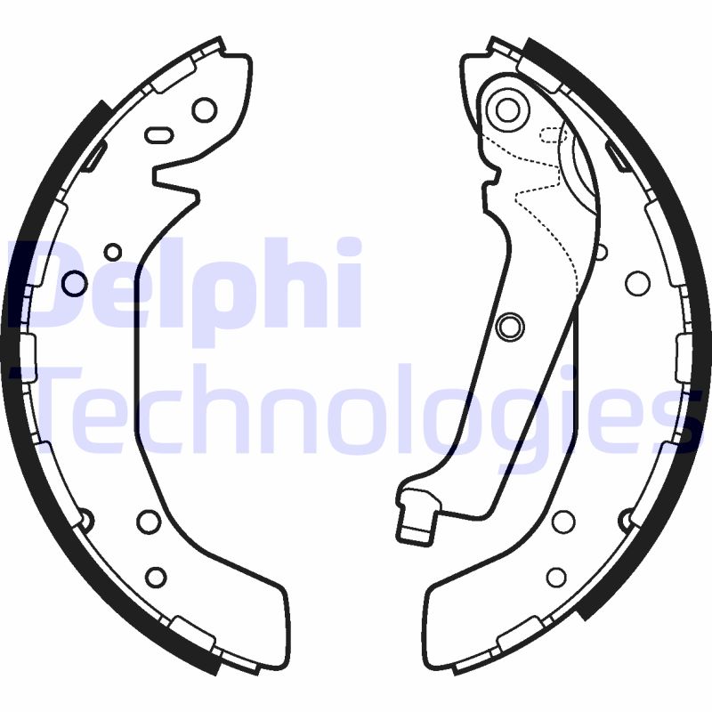 Remschoen set Delphi Diesel LS2117