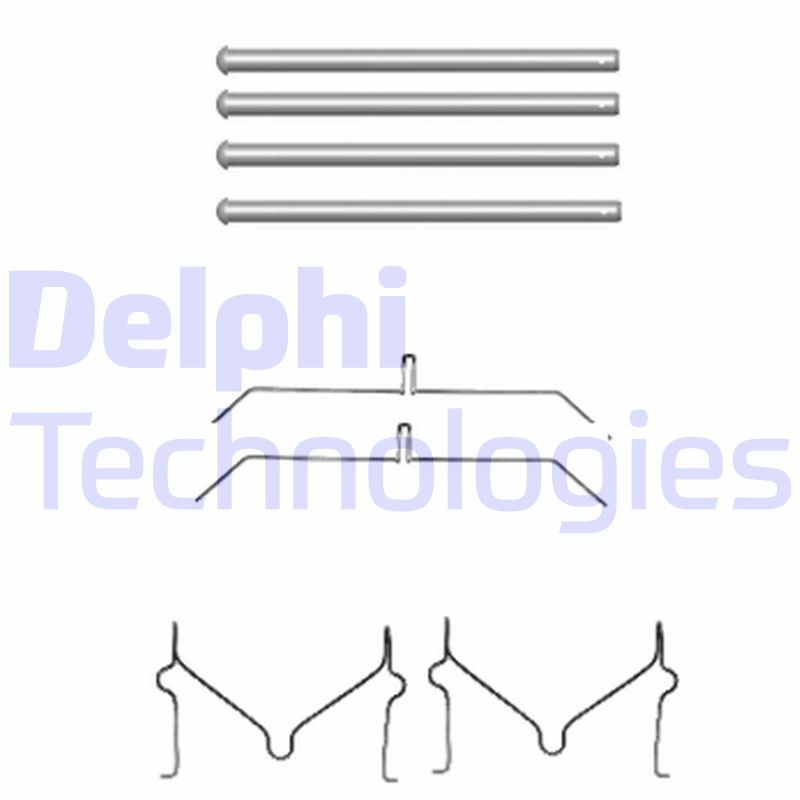 Rem montageset Delphi Diesel LX0470
