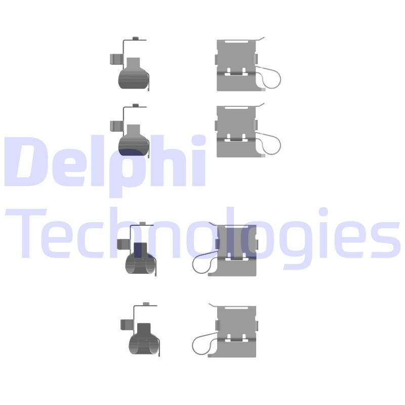Rem montageset Delphi Diesel LX0756