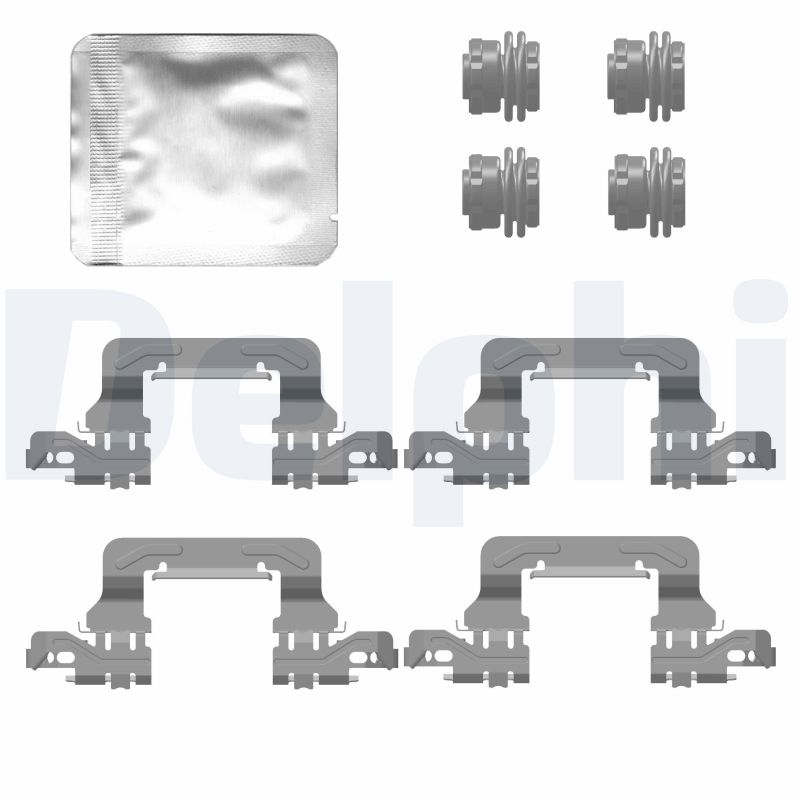 Delphi Diesel Accessoireset, schijfremblok LX0778
