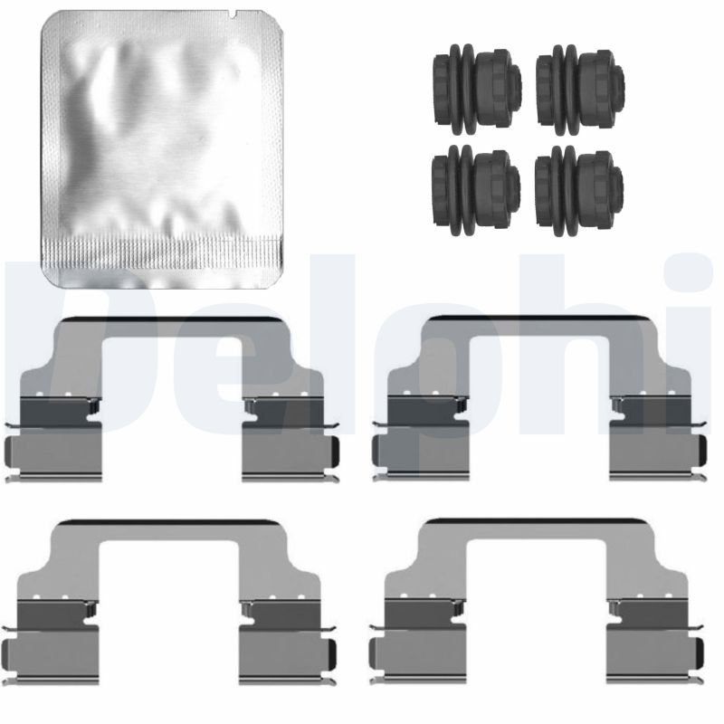 Delphi Diesel Accessoireset, schijfremblok LX0801