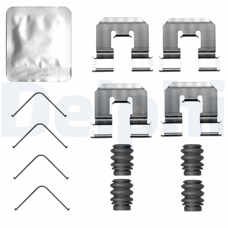 Delphi Diesel Accessoireset, schijfremblok LX0816