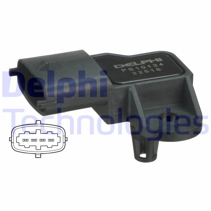 MAP sensor Delphi Diesel PS10124