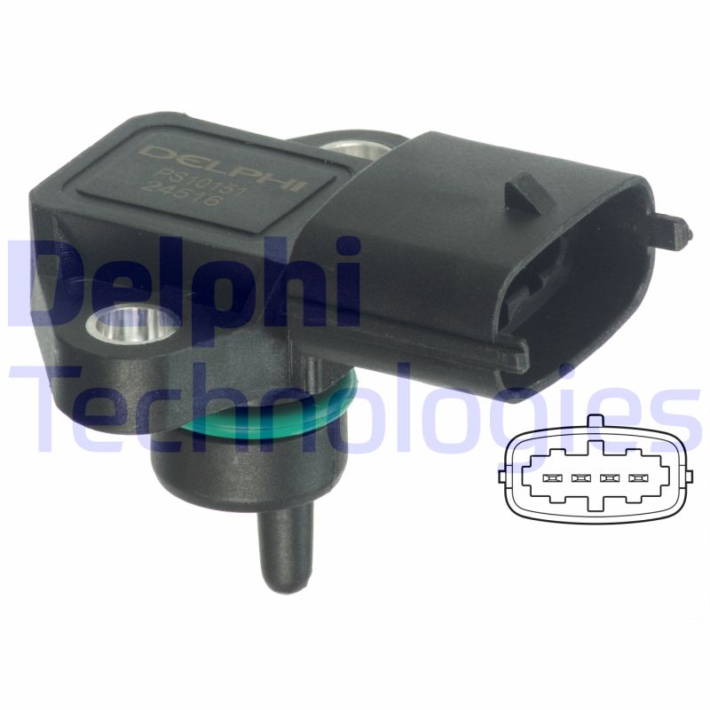 MAP sensor Delphi Diesel PS10151